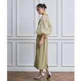ボリュームスリーブ&ビスチェタイトワンピースドレス | RUIRUE BOUTIQUE | 詳細画像6