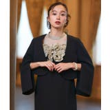 ブラック(BL) | ボレロ＆フリルワンピセットアップ | RUIRUE BOUTIQUE