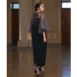 シアードットIラインワンピースドレス | RUIRUE BOUTIQUE | 詳細画像12 