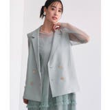 ジレ&チュールプリーツワンピースセット | RUIRUE BOUTIQUE | 詳細画像4