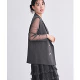 ジレ&チュールプリーツワンピースセット | RUIRUE BOUTIQUE | 詳細画像9