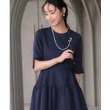 パールリボンバブルフレアシルエット・ワンピースドレス | RUIRUE BOUTIQUE | 詳細画像14 