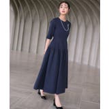 パールリボンバブルフレアシルエット・ワンピースドレス | RUIRUE BOUTIQUE | 詳細画像17 