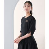 パールリボンバブルフレアシルエット・ワンピースドレス | RUIRUE BOUTIQUE | 詳細画像3 