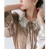 ベルト付きシアーチュールガウン×レースキャミ3点セットドレス | RUIRUE BOUTIQUE | 詳細画像2 