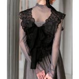 前後2wayシアーリボンジレ＆リップルフレアワンピースドレス | RUIRUE BOUTIQUE | 詳細画像11 