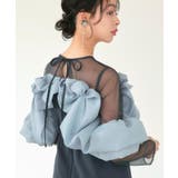 ボリュームラッフルフレアワンピースドレス | RUIRUE BOUTIQUE | 詳細画像11