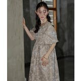ボリュームスリーブジャカードドレス | RUIRUE BOUTIQUE | 詳細画像5