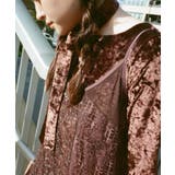 【2点セット】パッチワークレースキャミワンピース&ベロアマキシワンピース(ボウタ… | RUIRUE BOUTIQUE | 詳細画像4