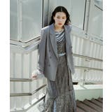 グレー(GY) | 【2点セット】パッチワークレースキャミワンピース&ベロアマキシワンピース(ボウタ… | RUIRUE BOUTIQUE