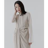 パールデザインドレープIラインワンピースドレス | RUIRUE BOUTIQUE | 詳細画像18