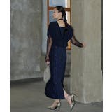 ドレープIラインジャカードドレス | RUIRUE BOUTIQUE | 詳細画像20