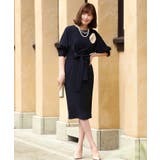 ロング＆リーンシルエットが美しいバルーンスリーブワンピース | RUIRUE BOUTIQUE | 詳細画像10 