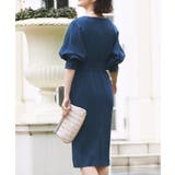 ロング＆リーンシルエットが美しいバルーンスリーブワンピース | RUIRUE BOUTIQUE | 詳細画像4 