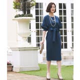 ロング＆リーンシルエットが美しいバルーンスリーブワンピース | RUIRUE BOUTIQUE | 詳細画像6 