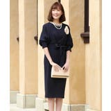ロング＆リーンシルエットが美しいバルーンスリーブワンピース | RUIRUE BOUTIQUE | 詳細画像8 