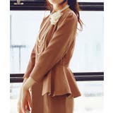 ペプラム付きＩラインワンピース | RUIRUE BOUTIQUE | 詳細画像19 