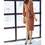 ペプラム付きＩラインワンピース | RUIRUE BOUTIQUE | 詳細画像21 