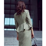 ペプラム付きＩラインワンピース | RUIRUE BOUTIQUE | 詳細画像25 