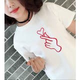 刺繍Ｔシャツ ロゴ イラスト 半袖 夏 カジュアル 韓国ファッション | Rutta | 詳細画像4 