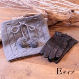 E | 手袋 ネックウォーマー 2点 | SAFS