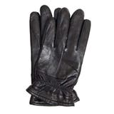 ブラック（ボタンなし） | 手袋 レディース 革 防寒 かわいい あわせやすい 手ぶくろ ns-18027 | SAFS WOMEN