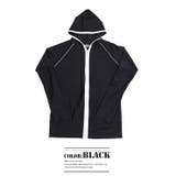 ブラック | ラッシュガード 長袖 パーカー | SAFS WOMEN