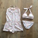 オレンジ | 水着 レディース セット サロペット ビキニ 3点セット ym1023-021 | SAFS WOMEN