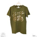 グリーン | 丸首Tシャツ ユニセックス SAFSロゴ | SAFS
