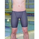 グレー | 水着 メンズ フィットネス 競泳 練習用 3点セット ns-2014-3set | SAFS