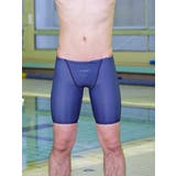 ブルー | 水着 メンズ フィットネス 競泳 練習用 3点セット ns-2014-3set | SAFS