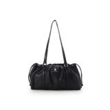 ブラック | ビジューロングハンドルバッグ | & chouette