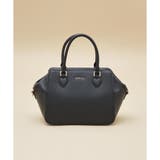 ブラック | レザーコンビ ボストンバッグ | Samantha Thavasa