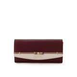 ワインレッド | フラワーリボンベルト 長財布 | Samantha Thavasa Petit Choice