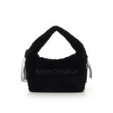 ブラック | シフォンリボンファーワンハンドルバッグ | SAMANTHAVEGA