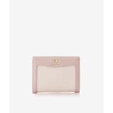 ピンク | バイカラーラメ 口金折財布 | & chouette