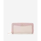 ピンク | バイカラーラメ コインスルー長財布 | & chouette