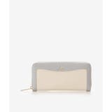 ライトブルー | バイカラーラメ コインスルー長財布 | & chouette