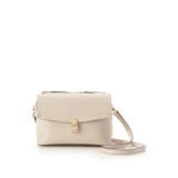 オフホワイト | かぶせポケット合皮ショルダーバッグ | Samantha Thavasa