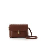 キャメル | かぶせポケット合皮ショルダーバッグ | Samantha Thavasa