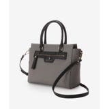 ■オンラインショップ&一部店舗限定■バイカラーBOXハンドバッグ | SAMANTHAVEGA | 詳細画像2