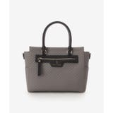 ■オンラインショップ&一部店舗限定■バイカラーBOXハンドバッグ | SAMANTHAVEGA | 詳細画像1