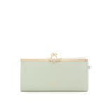 イエローグリーン | フラワーモチーフ長財布 | Samantha Thavasa Petit Choice