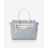 ライトブルー | ■オンラインショップ&一部店舗限定■バイカラーBOXハンドバッグ | SAMANTHAVEGA