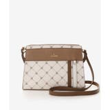 オフホワイト | モノグラム スポーティーラインショルダーバッグ | & chouette