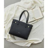 ブラック | ベルト金具A4トートバッグ | SAMANTHAVEGA