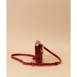 クロスロゴ型押しデザイン ウォレットショルダー | Samantha Thavasa | 詳細画像1 