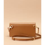 クロスロゴ型押しデザイン ウォレットショルダー | Samantha Thavasa | 詳細画像8 