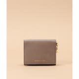 グレージュ | イタリアンレザー ミニ財布 | Samantha Thavasa