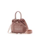 ピンクベージュ | カジュアル巾着 ショルダーバッグ | Samantha Thavasa Petit Choice